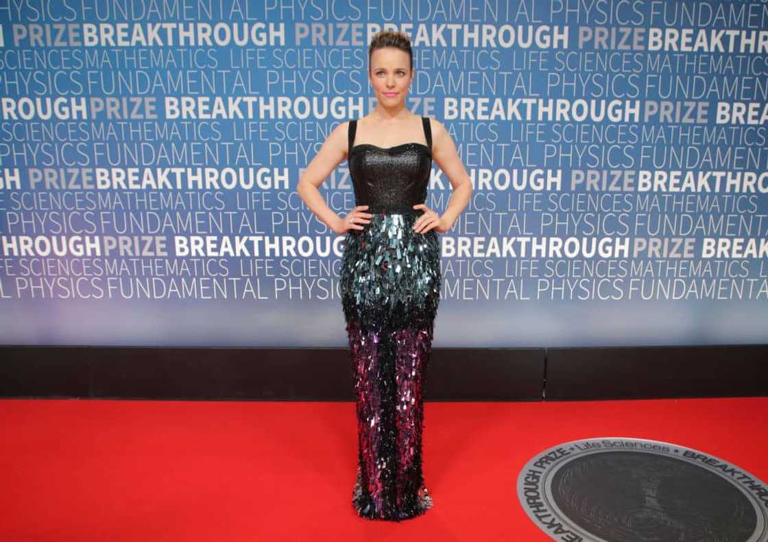 Rachel McAdams at the 2019 Breakthrough Prize at NASA Ames Research Center.