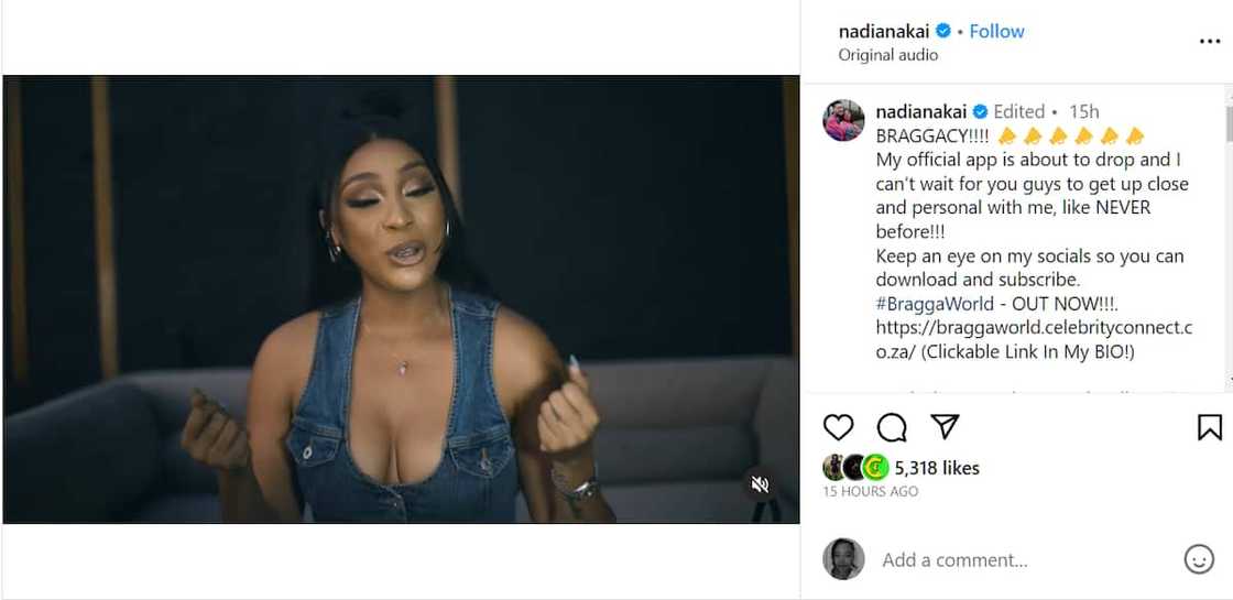 Nadia Nakai set to launch her new ‘Bragga World’ app Nadia Nakai set to launch her new ‘Bragga World’ app