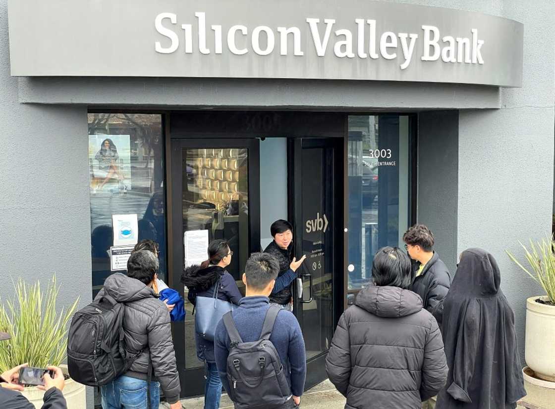 The closed Silicon Valley Bank (SVB) headquarters in Santa Clara, California The closed Silicon Valley Bank (SVB) headquarters in Santa Clara, California