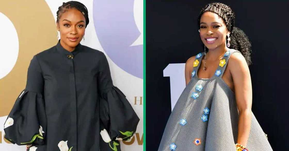 Nomzamo Mbatha speaks on the cow dung. Nomzamo Mbatha speaks on the cow dung.