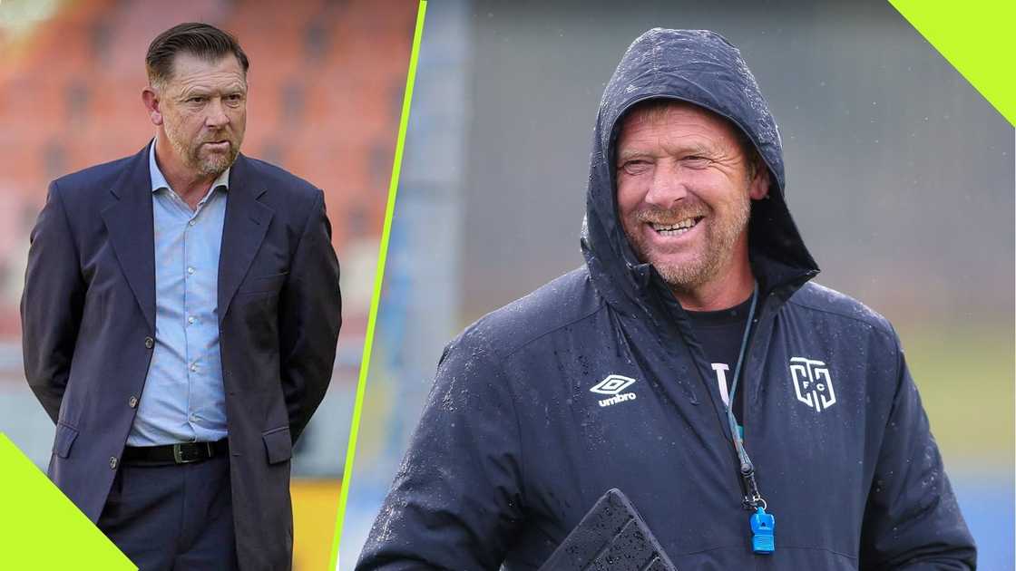 Eric Tinkler backed Cape Town City to beat Orlando Pirates.