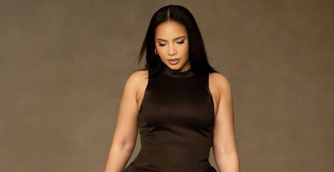 Thuli Phongolo shared her beauty secret Thuli Phongolo shared her beauty secret