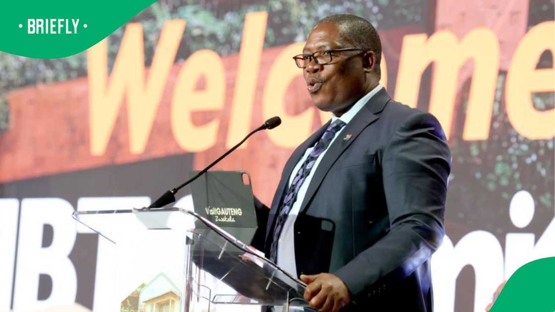 Lesufi also raised concern over hijacked buildings in CBDs. Lesufi also raised concern over hijacked buildings in CBDs.