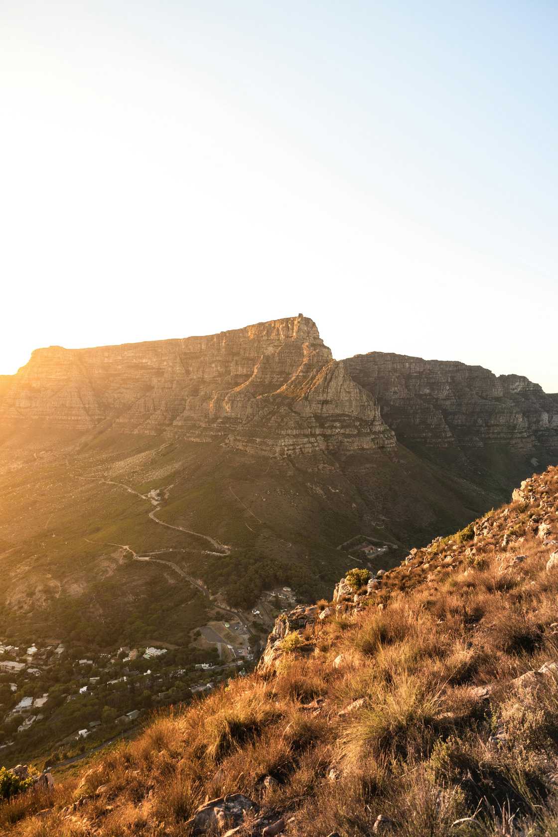 Table Mountain is one of the wonders of the world