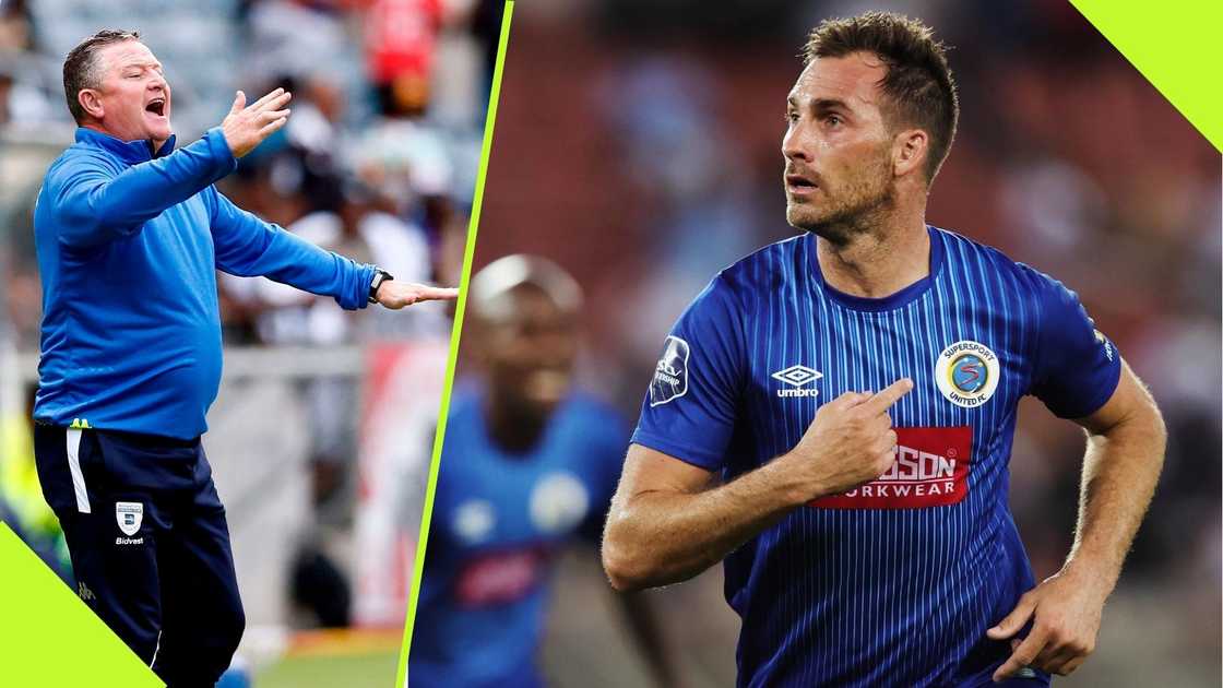 Gavin Hunt will miss Bradley Grobler at the start of the season. Gavin Hunt will miss Bradley Grobler at the start of the season.