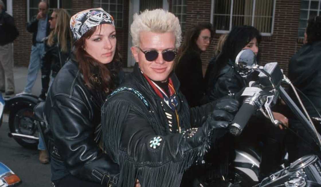 Perri Lister and Billy Idol Perri Lister and Billy Idol