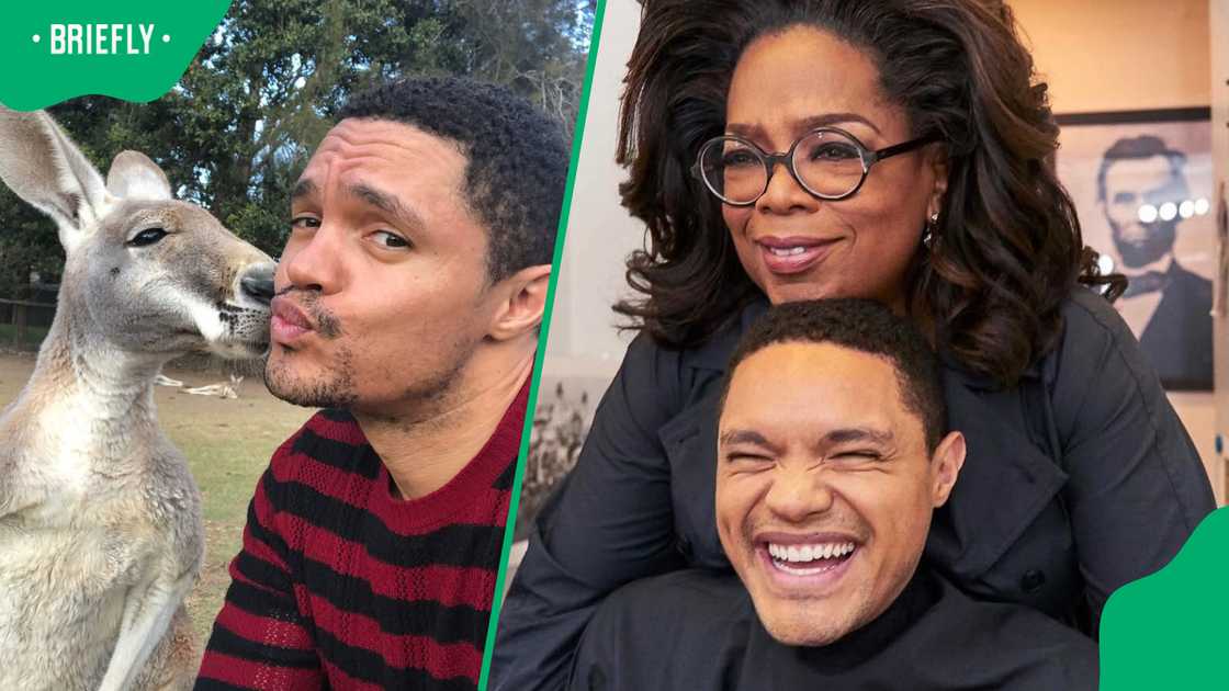 Trevor Noah and Oprah Trevor Noah and Oprah