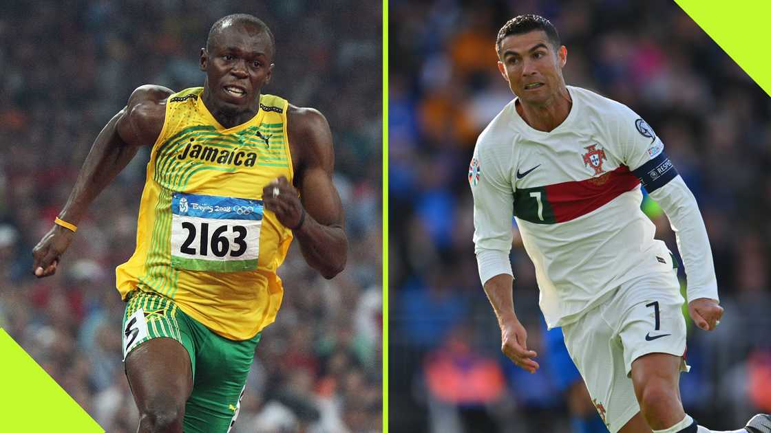 Usain Bolt delivered a straightforward response when quizzed about the outcome of a race between himself and Cristiano Ronaldo in 2020.