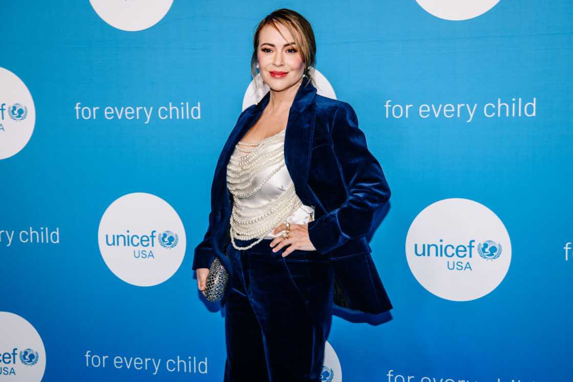 Alyssa Milano in New York City. Alyssa Milano in New York City.