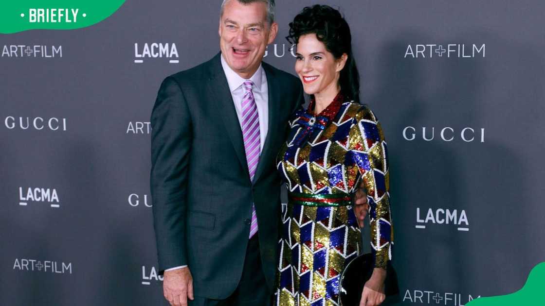 Jami Gertz and Tony Ressler at the 2017 LACMA Art + Film Gala