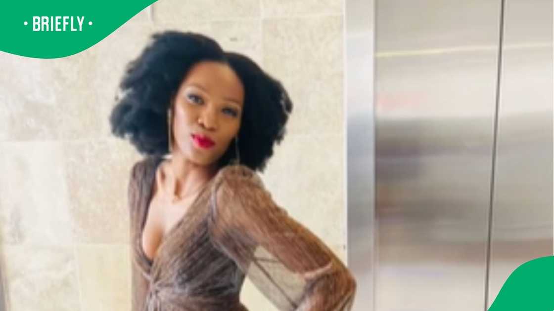 Woman spotted man in DJ Zinhle jewellery Woman spotted man in DJ Zinhle jewellery