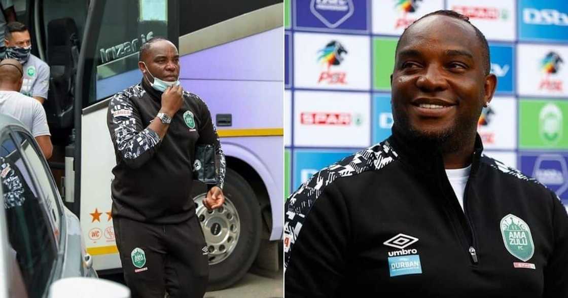 AmaZulu coach Benni McCarthy has attacked his critics after securing the second spot. Image: @BenniMac17/Instagram AmaZulu coach Benni McCarthy has attacked his critics after securing the second spot. Image: @BenniMac17/Instagram