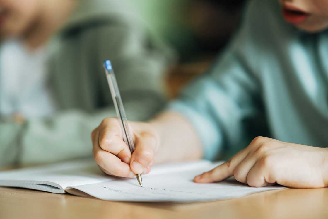 Grade 1 student fails test