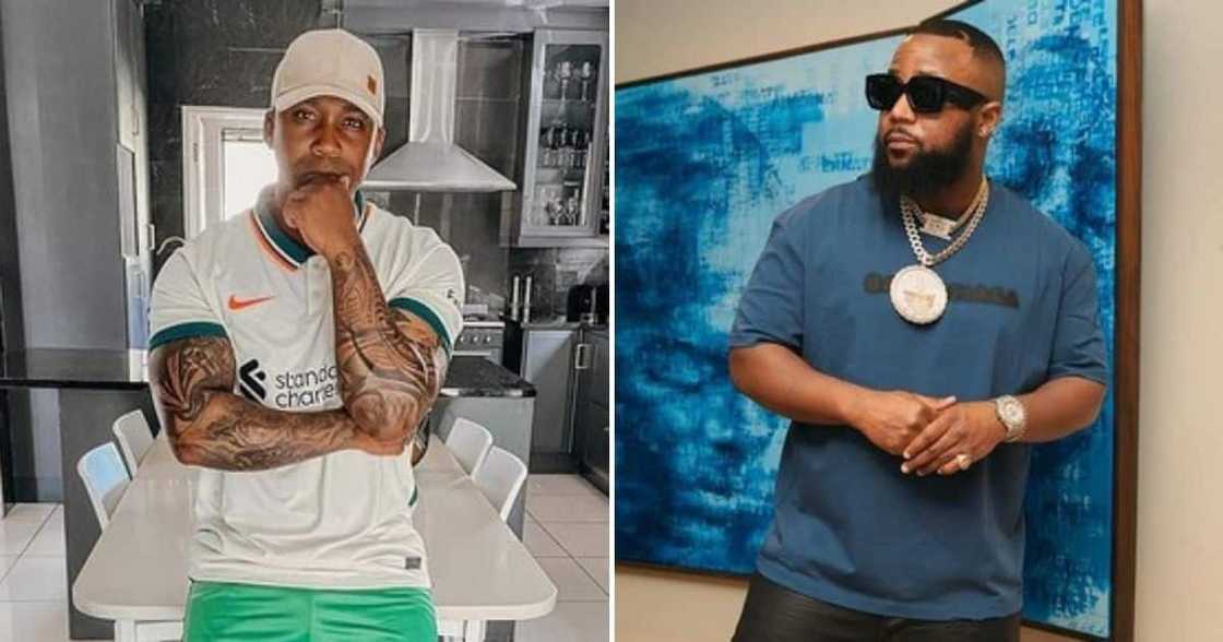 Cassper Nyovest, ready to knock out, Naak Musiq, rapper jab, singer