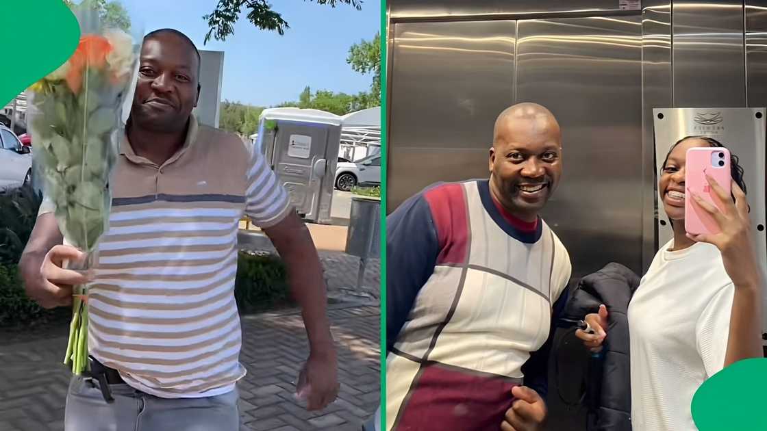 A TikTok video show a father and daughter sweet bond. A TikTok video show a father and daughter sweet bond.