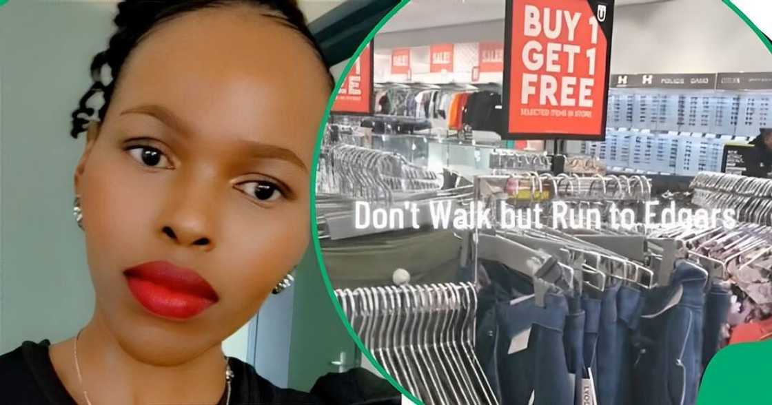 Joburg lady plugs Mzansi with Edgars sale