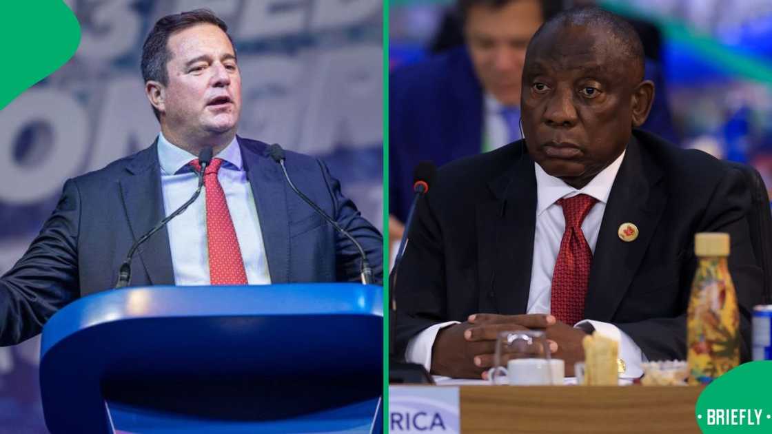 The Democratic Alliance's leader John Steenhuisen will sit down with Cyril Ramaphosa to discuss the Expropriation Act