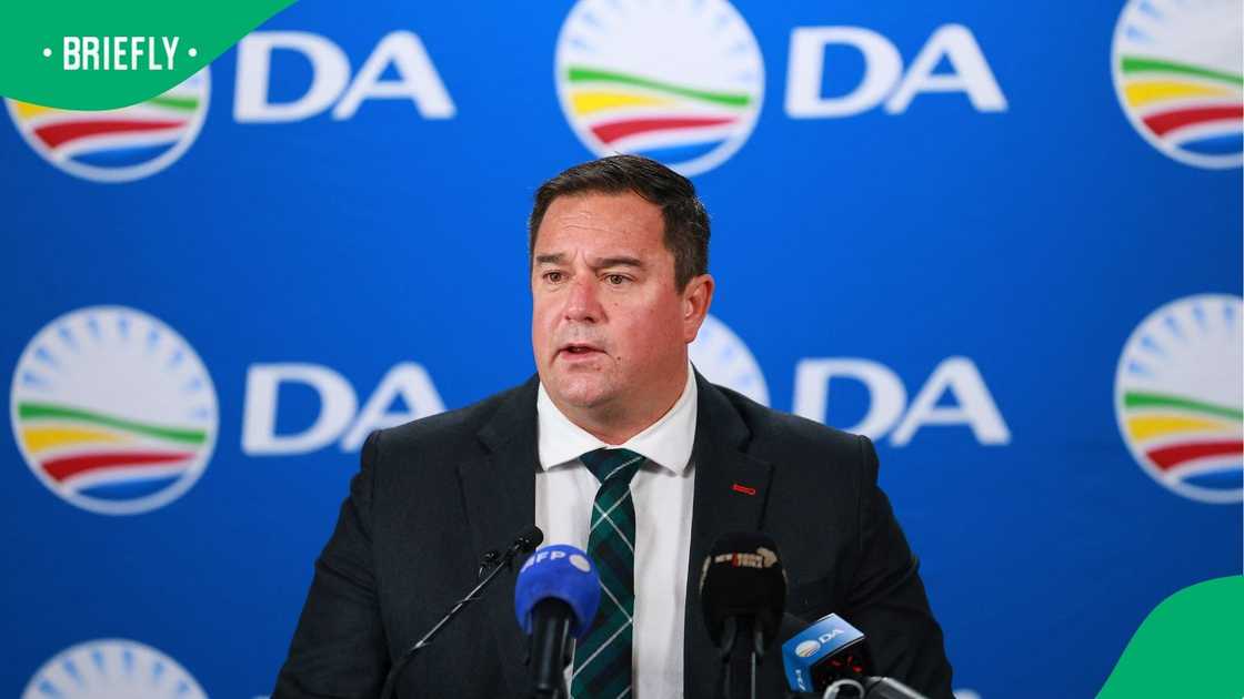John Steenhuisen fired cheap shots at the MK Party and EFF