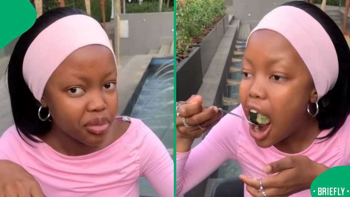 A woman went viral.