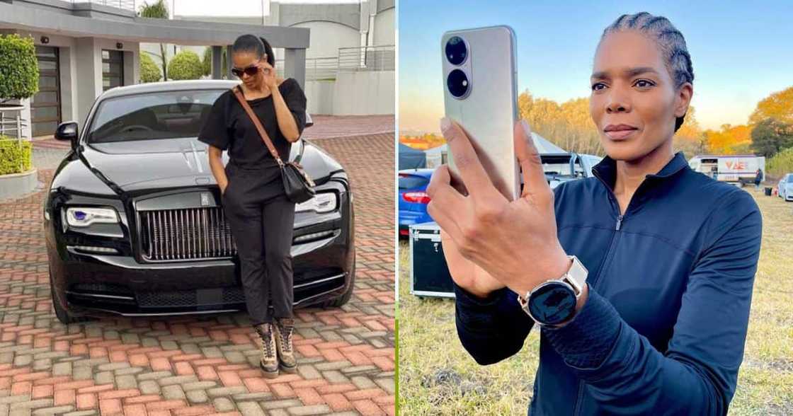 Connie Ferguson owns a Rolls Royce