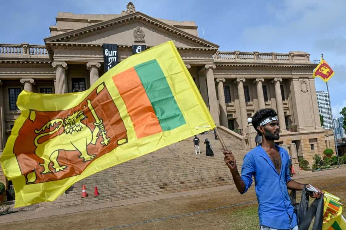 Sri Lanka's acting president has extended the country's state of emergency ahead of a parliamentary vote to pick a new leader Sri Lanka's acting president has extended the country's state of emergency ahead of a parliamentary vote to pick a new leader