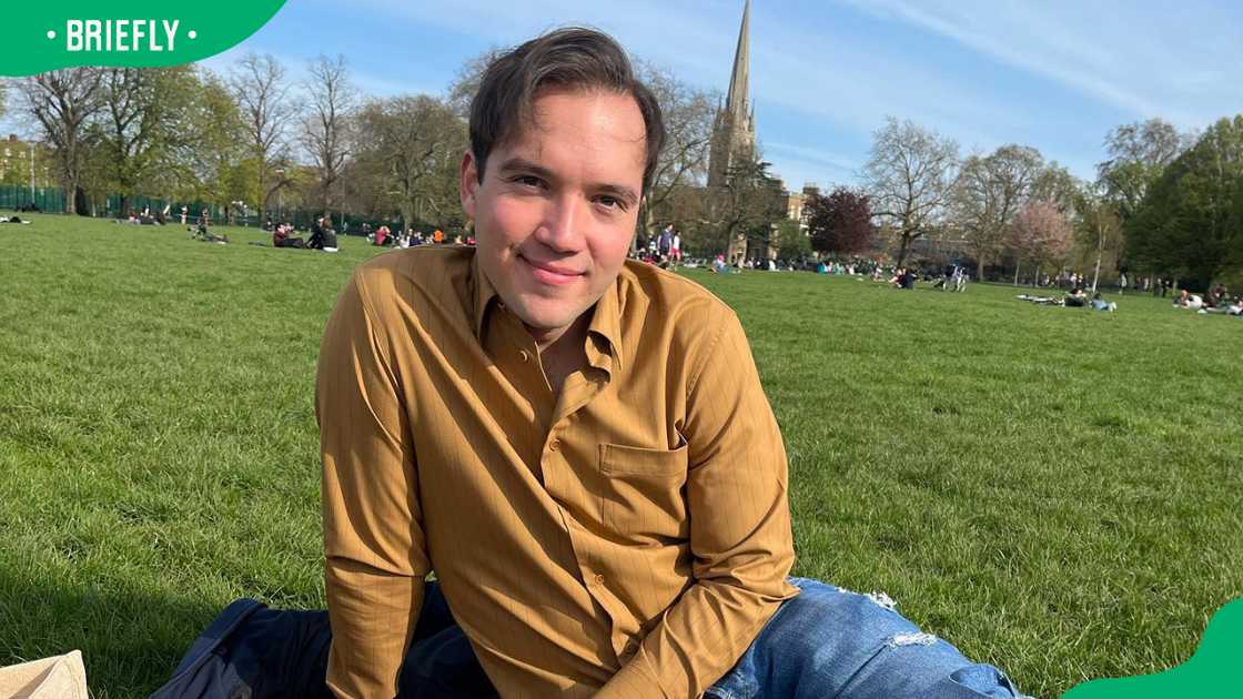 Clayton Grimm in London, United Kingdom.