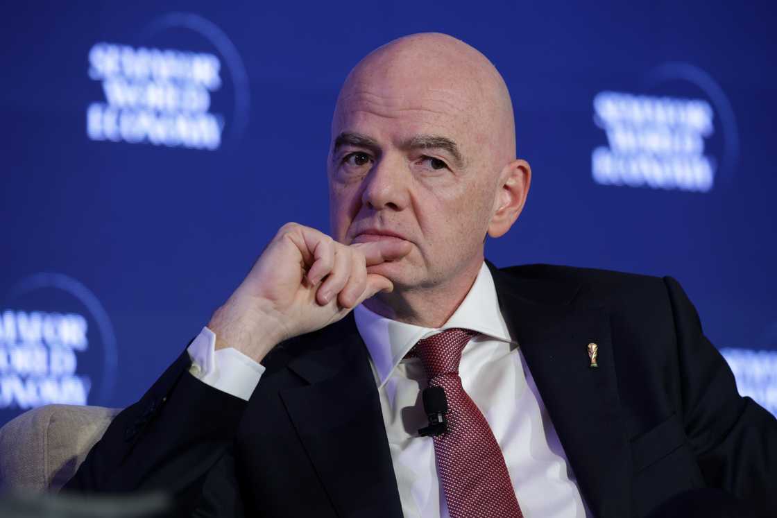 Image of FIFA president Gianni Infantino. He insists that Iran should play at the 2026 World Cup Image of FIFA president Gianni Infantino. He insists that Iran should play at the 2026 World Cup