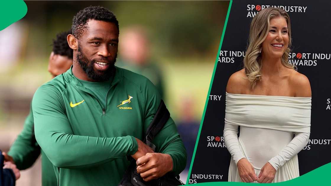 Siya and Rachel Kolisi have been working together at the Kolisi Foundation. Siya and Rachel Kolisi have been working together at the Kolisi Foundation.