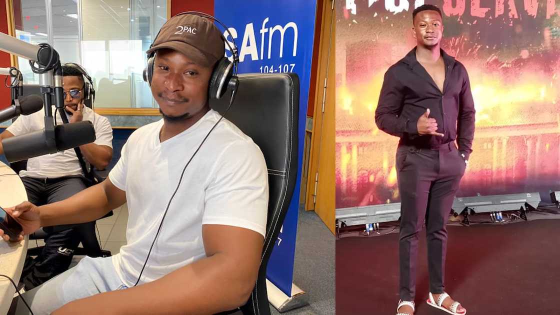 Nhlanhla Kunene at a previous radio interview