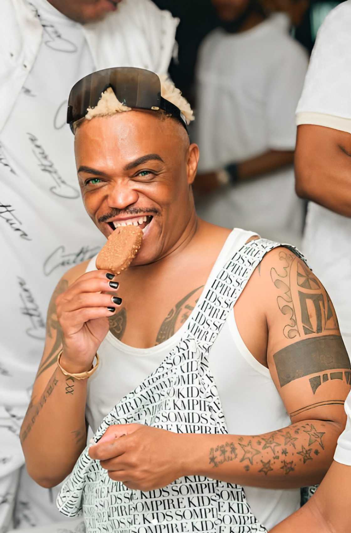 Somizi Mhlongo slammed Sweet Guluva's fans Somizi Mhlongo slammed Sweet Guluva's fans