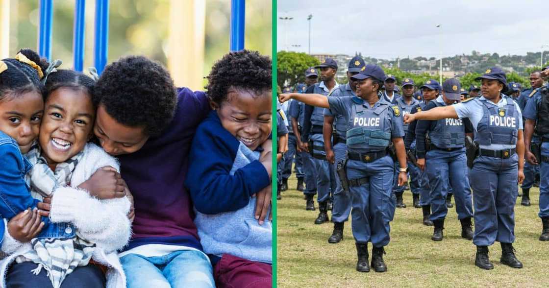 SAPS house kids SAPS house kids
