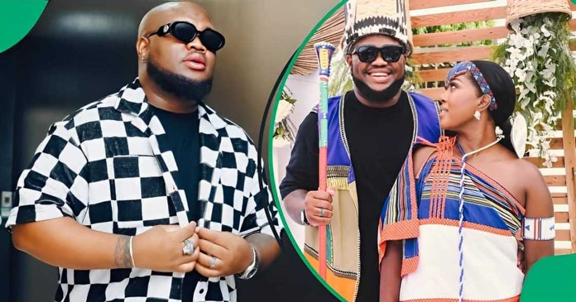 DJ Sabby shares gender of his baby with Lindelane Mtshali. DJ Sabby shares gender of his baby with Lindelane Mtshali.