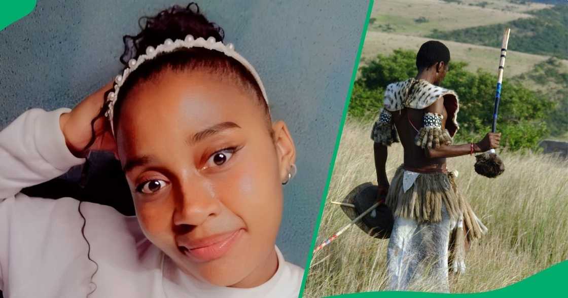 A Zulu man hilariously reacted to his girlfriend's romantic gesture. A Zulu man hilariously reacted to his girlfriend's romantic gesture.