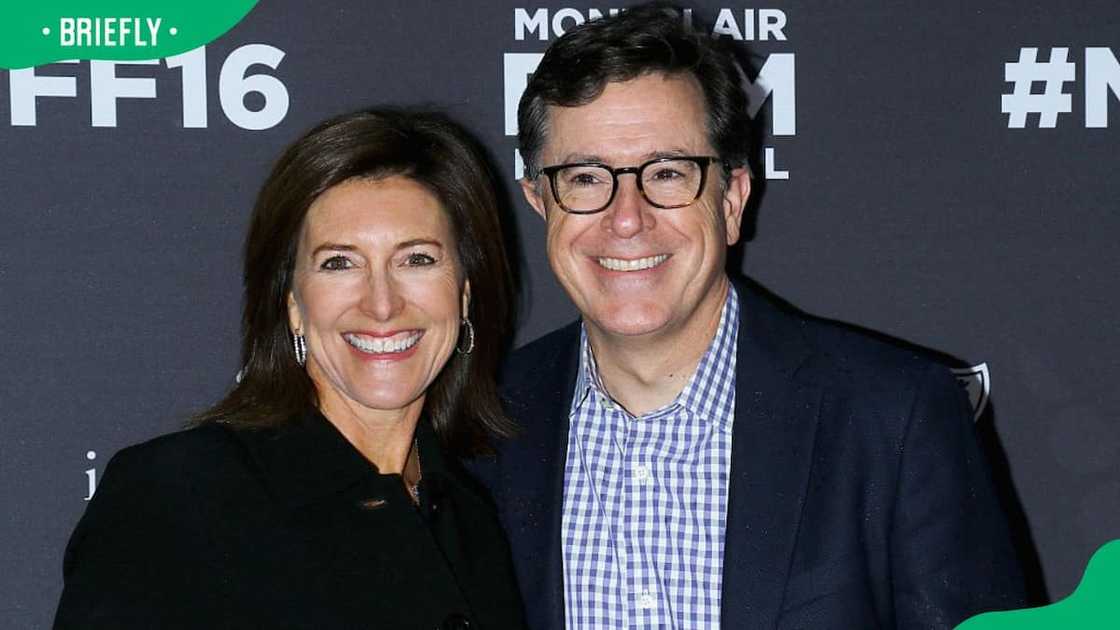 Stephen Colbert's wife