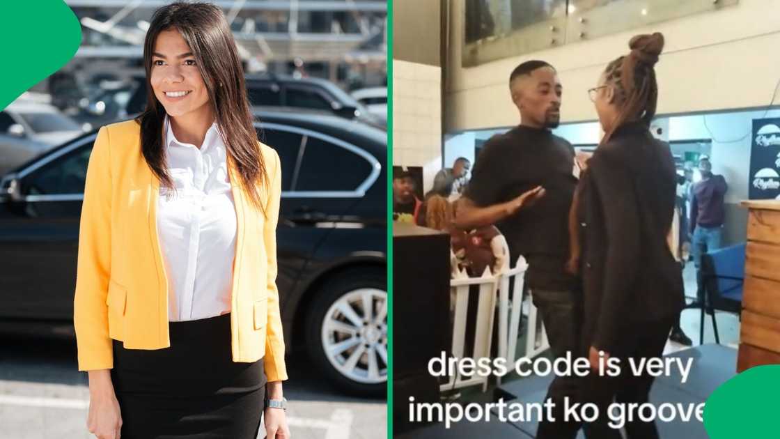 Mzansi laughs at woman for wearing a blazer to groove Mzansi laughs at woman for wearing a blazer to groove