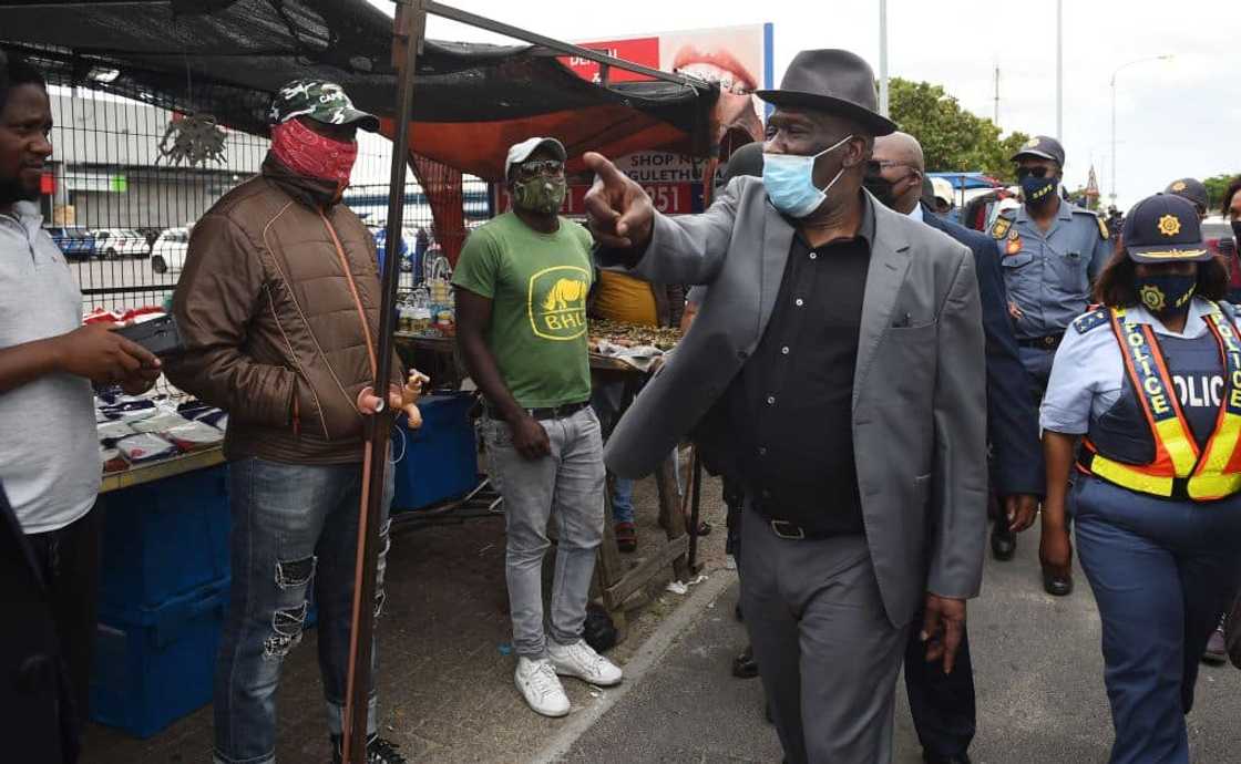 Police Minister, Bheki Cele, Arrest Lockdown, Nkandla, Jacob Zuma, Constitutional Court, Sisi Khampepe