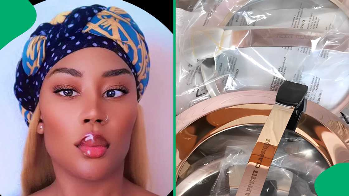 A video of a lady showing off her mother's old pot lid and the ones she got earned her much respect A video of a lady showing off her mother's old pot lid and the ones she got earned her much respect
