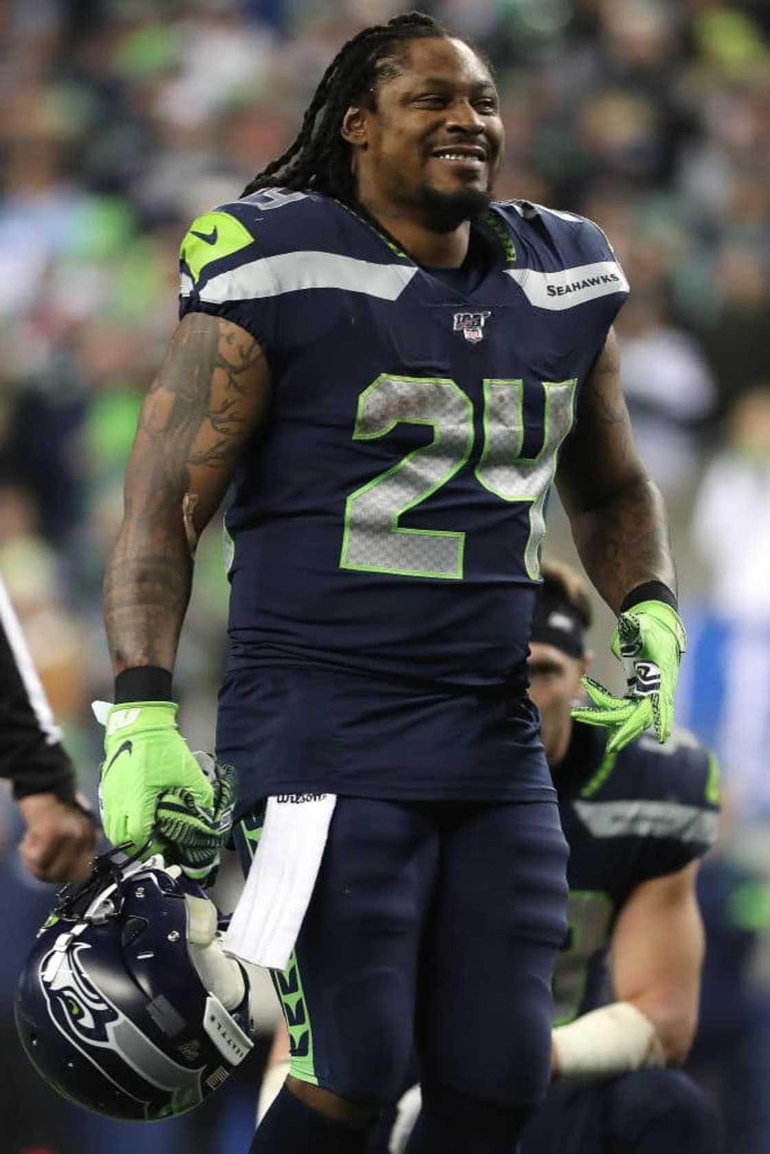 Marshawn Lynch's job Marshawn Lynch's job