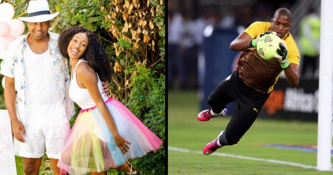 Itumeleng Khune, Siphelele Makhungu, Bafana Bafana, football, soccer, wife, family, SA soccer team Itumeleng Khune, Siphelele Makhungu, Bafana Bafana, football, soccer, wife, family, SA soccer team