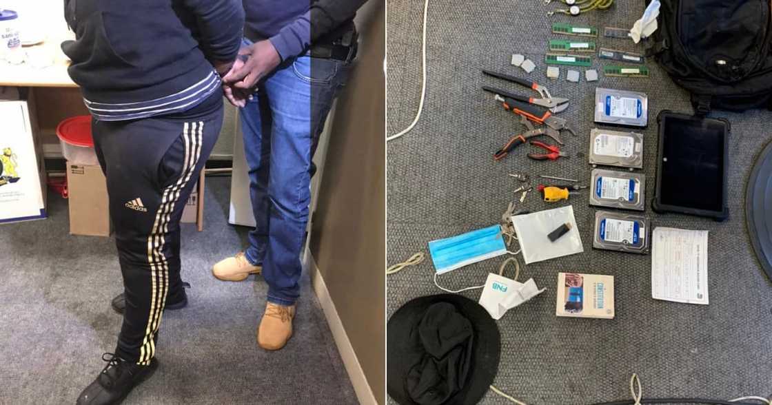 city of Johannesburg, metro centre, break-in, woman arrested, Monday morning, Dr Mpho Phalatse