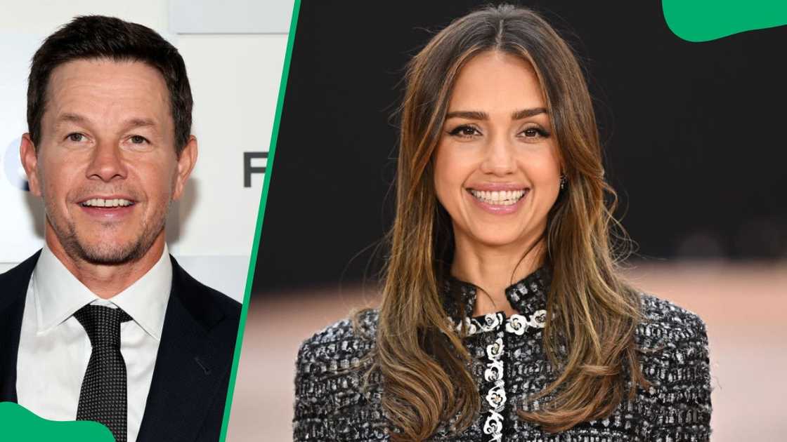 Actor Mark Wahlberg at the Spring Studios in 2023 (L). Jessica Alba at Grand Palais in 2025 (R) Actor Mark Wahlberg at the Spring Studios in 2023 (L). Jessica Alba at Grand Palais in 2025 (R)