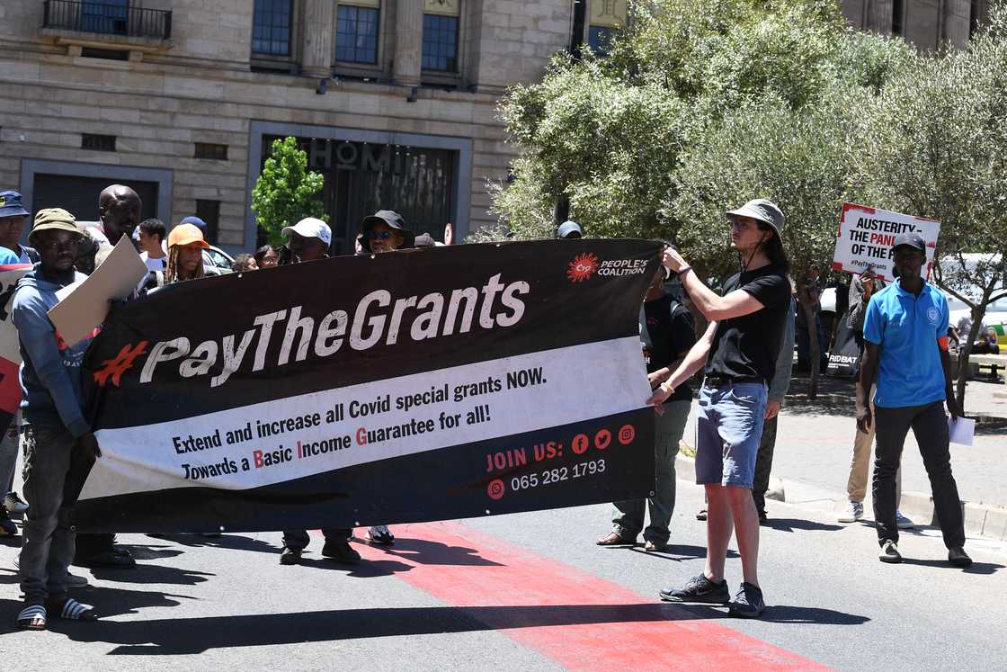 Organisation #PayTheGrants has been fighting for SRD grant to be turned into a basic income grant Organisation #PayTheGrants has been fighting for SRD grant to be turned into a basic income grant