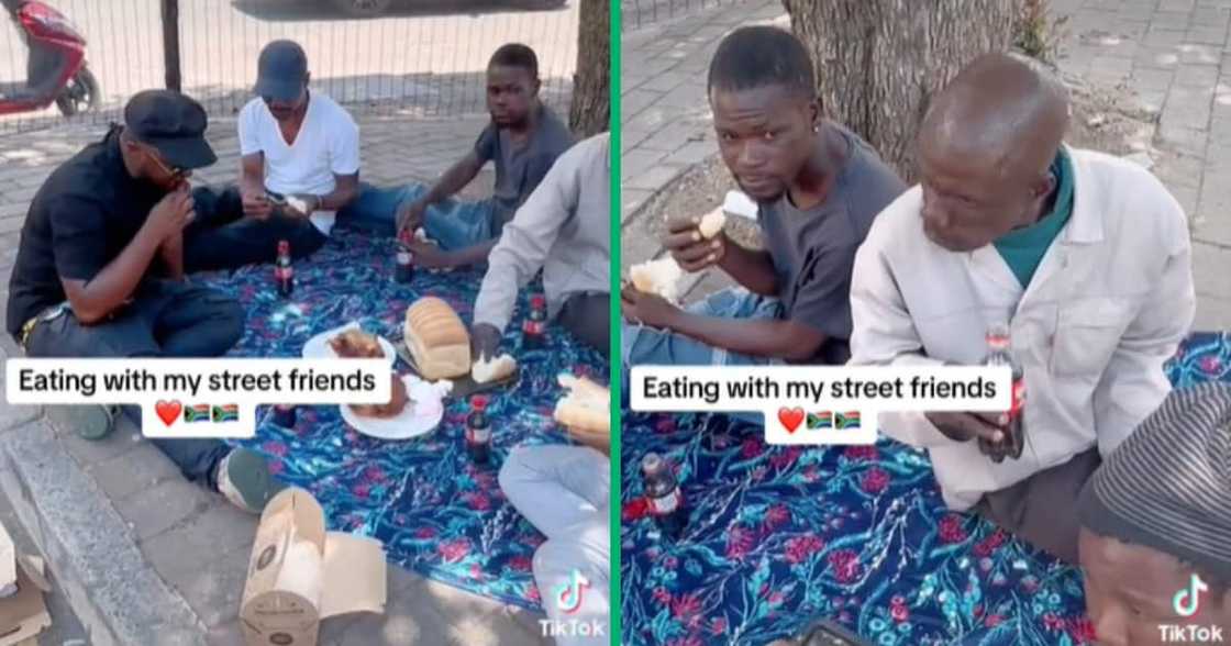 Joburg, TikTok, video, homeless, food Joburg, TikTok, video, homeless, food