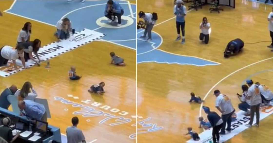 Baby race goes viral on TikTok Baby race goes viral on TikTok