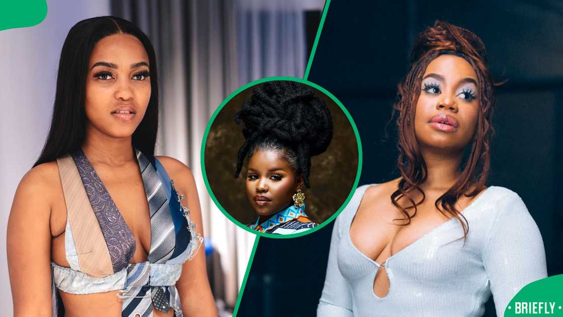 Singers Zee Nxumalo, Nkosazana Daughter and ShaSha are among the list of best female Mzansi singers. Singers Zee Nxumalo, Nkosazana Daughter and ShaSha are among the list of best female Mzansi singers.