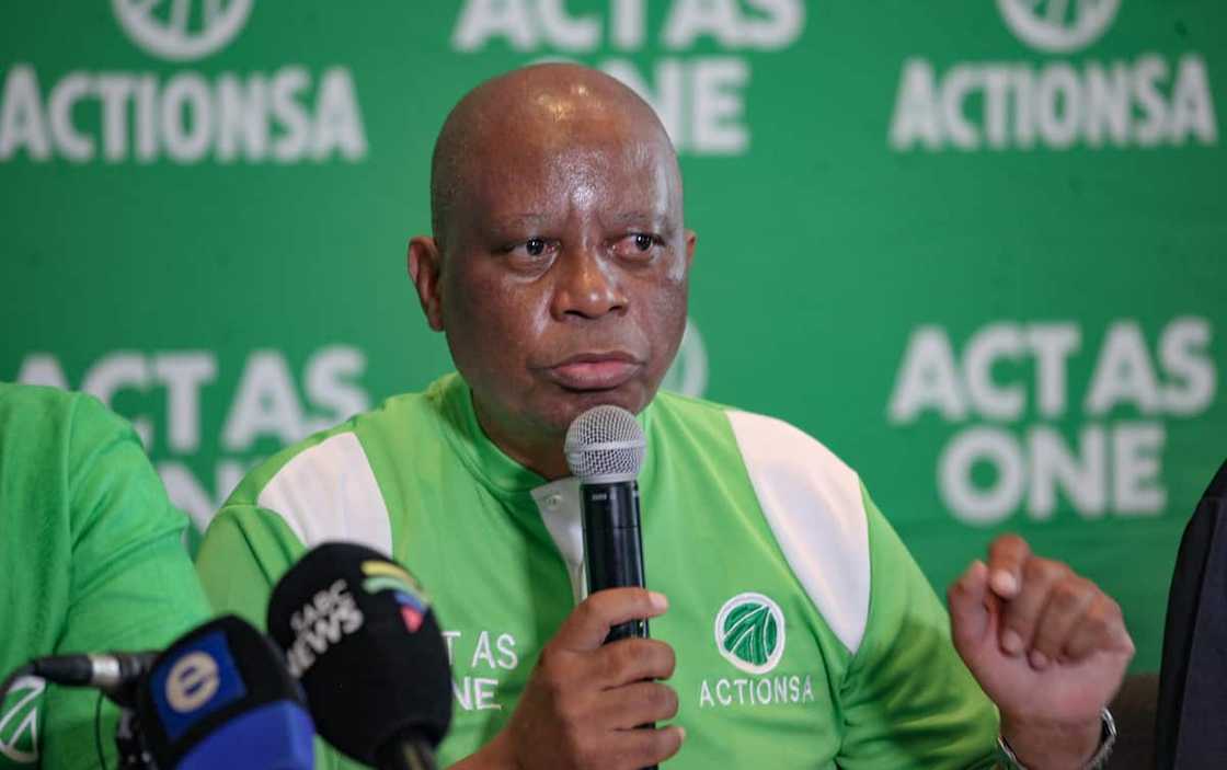 ActionSA president Herman Mashaba ActionSA president Herman Mashaba