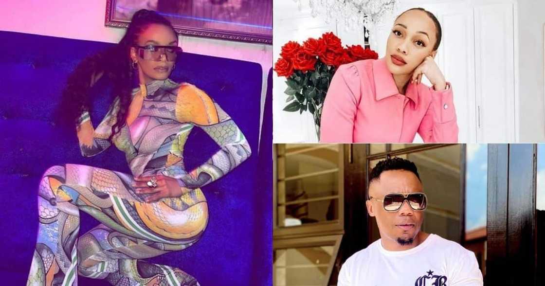 Pearl Thusi, DJ Tira, Arthur Mafokate, Thando Thabethe, voting selfies Pearl Thusi, DJ Tira, Arthur Mafokate, Thando Thabethe, voting selfies
