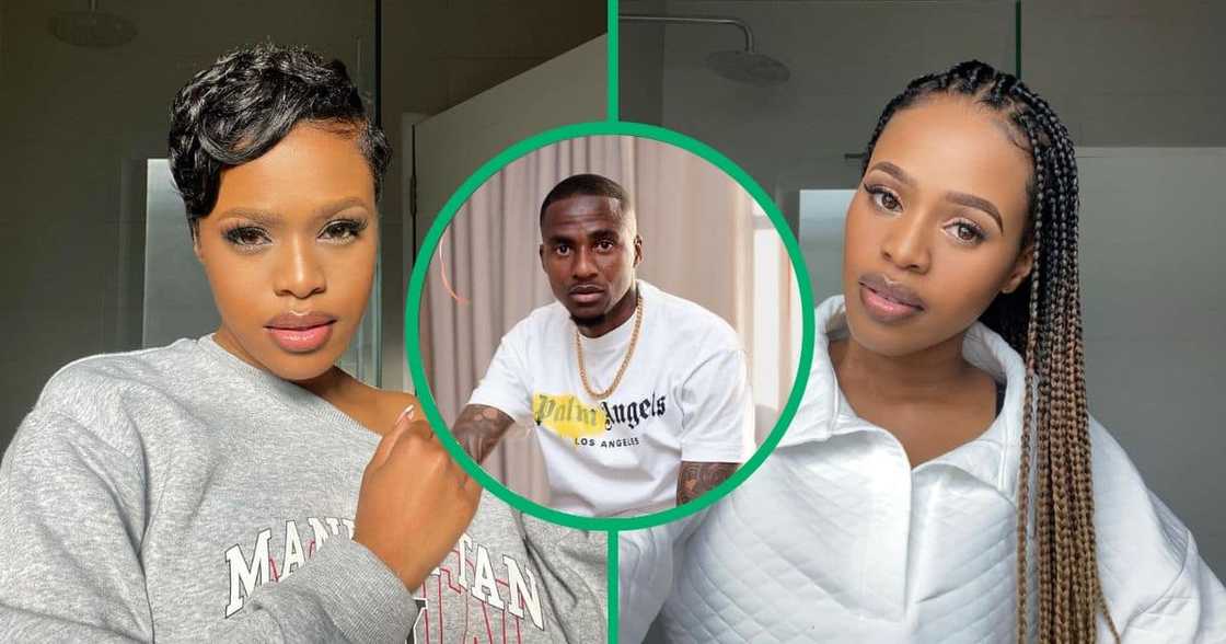Natasha Thahane seemingly dragged Thembinkosi Lorch Natasha Thahane seemingly dragged Thembinkosi Lorch