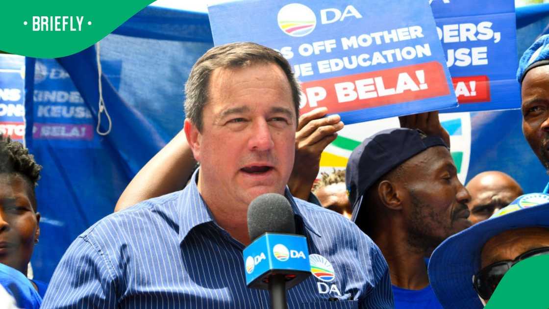 John Steenhuisen is unhappy about how he discovered about the signing of the Expropriation Bill John Steenhuisen is unhappy about how he discovered about the signing of the Expropriation Bill