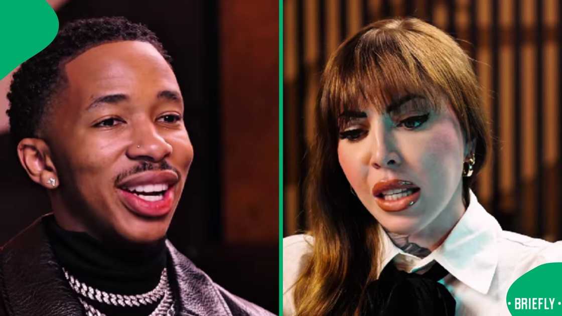 Lasizwe went on a date with Jojo Robinson.